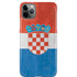 Croatia Flag Distressed iPhone Cases